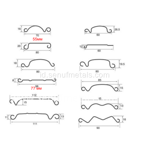 Mesin Roll Forming Roller Shutter Baru